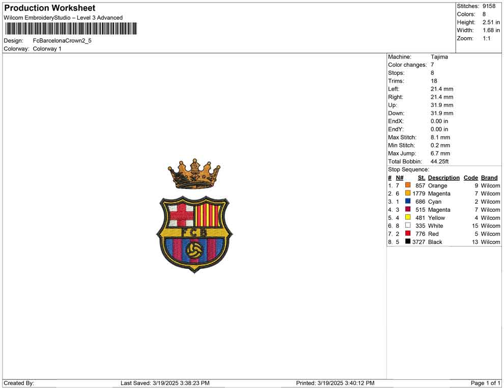 Fc Barcelona Crown