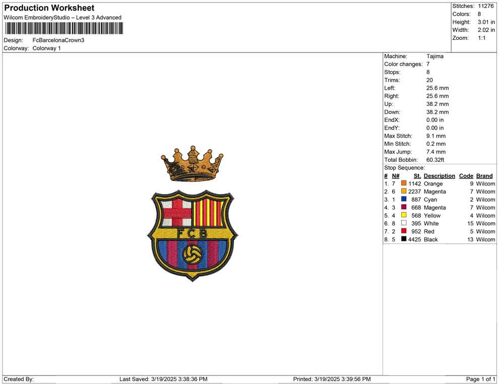 Fc Barcelona Crown