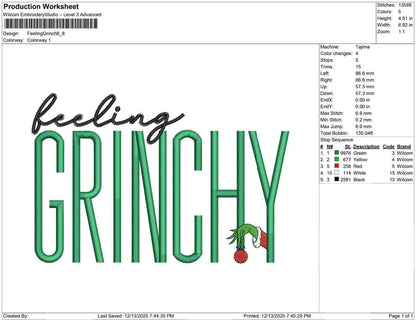 Feeling Grinch