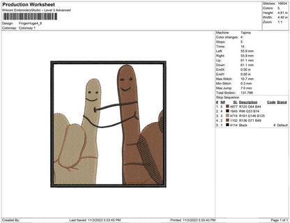 finger huge