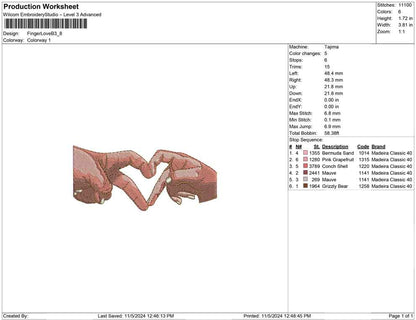Finger Love B
