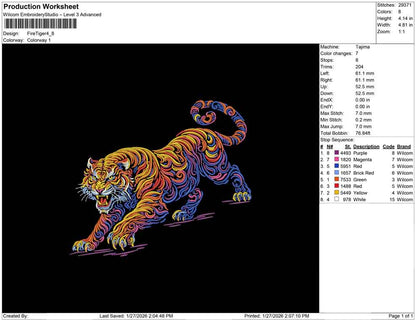 Fire Tiger