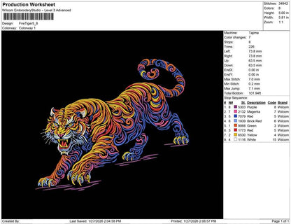 Fire Tiger