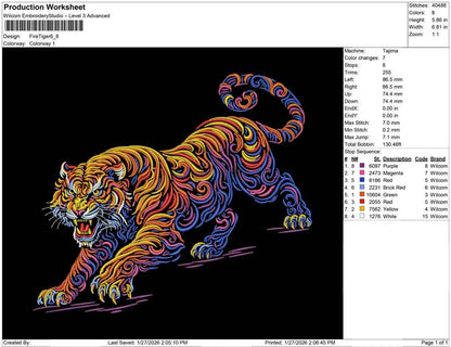 Fire Tiger