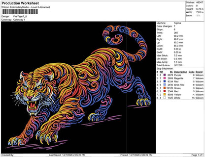Fire Tiger