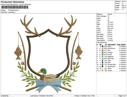 Fishing Crest