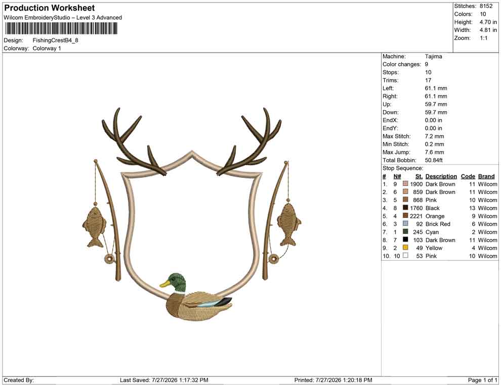 Fishing Crest B