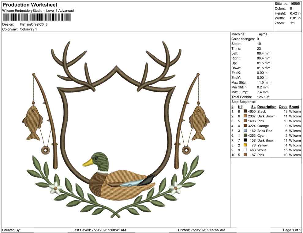Fishing Crest C