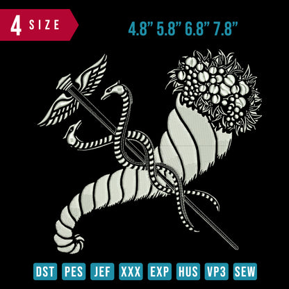 Flower Medica Silhouette