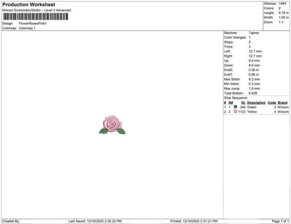 Flower Roses Pink