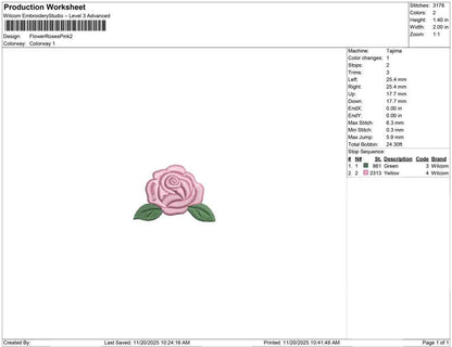 Flower Roses Pink