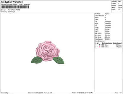 Flower Roses Pink