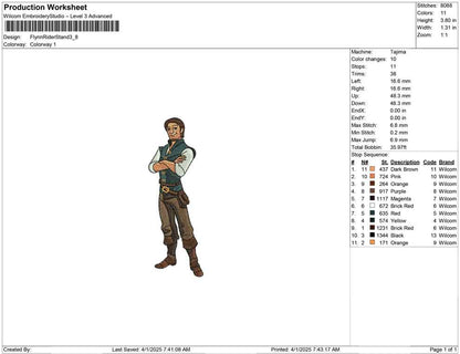 Flynn Rider Stand