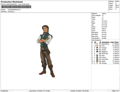 Flynn Rider Stand