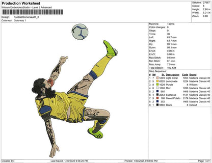 Football Somersault