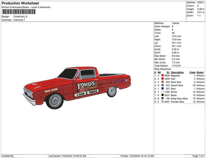 Fords Car