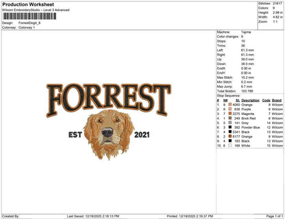 Forrest Dog