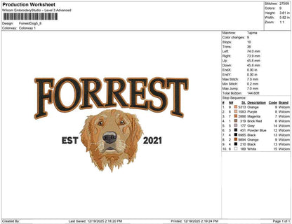 Forrest Dog