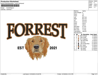 Forrest Dog