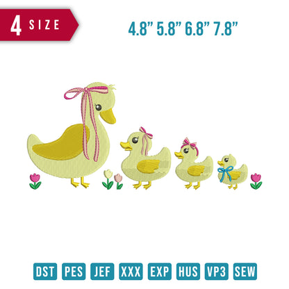 Four Duck Ribbon