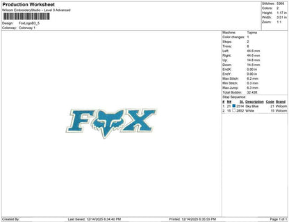 Fox Logo B
