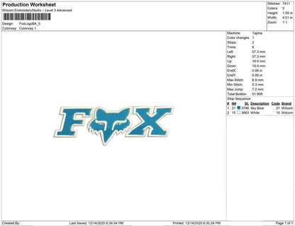 Fox Logo B