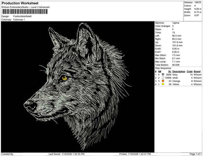 Fox Scribble Side