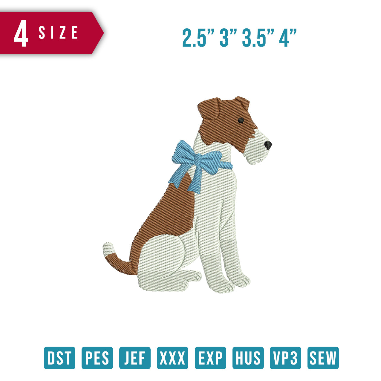 Fox Terrier Ribbon