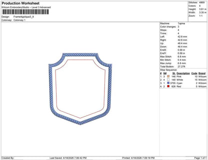 Frame Applique