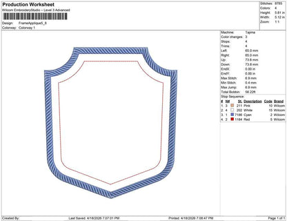 Frame Applique