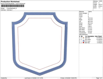 Frame Applique