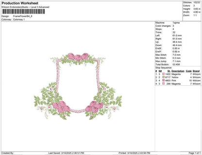 Frame Flower B