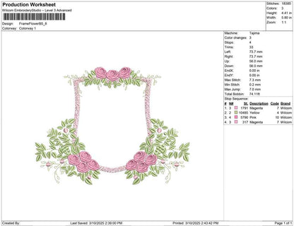 Frame Flower B