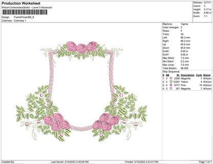 Frame Flower B