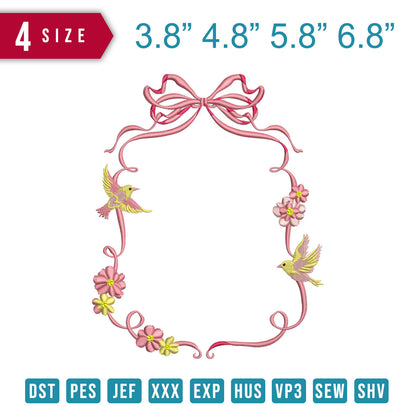 Frame Flower Bird