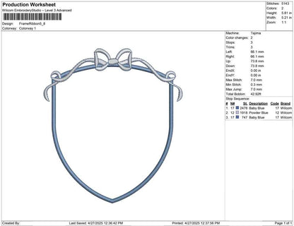 Frame Ribbon