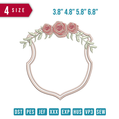Frame Vintage Flower