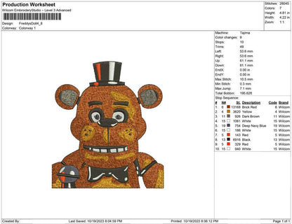 Freddys doll