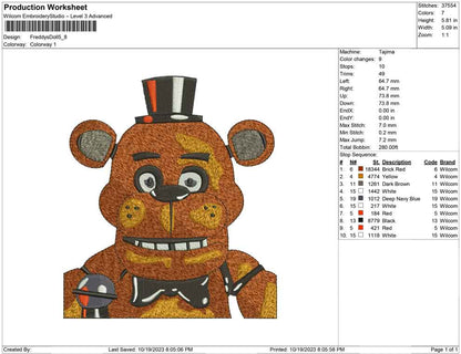 Freddys doll