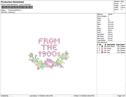 From Cross Stitch