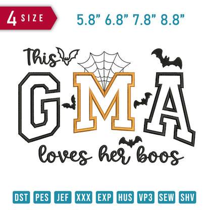GMA Applique Halloween