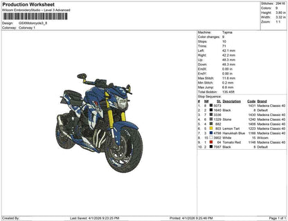 GSX Motorcycle