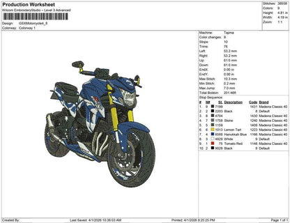 GSX Motorcycle