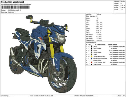 GSX Motorcycle