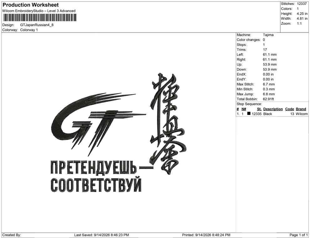 GT Japan Russian
