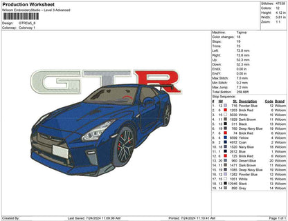 GTR Car