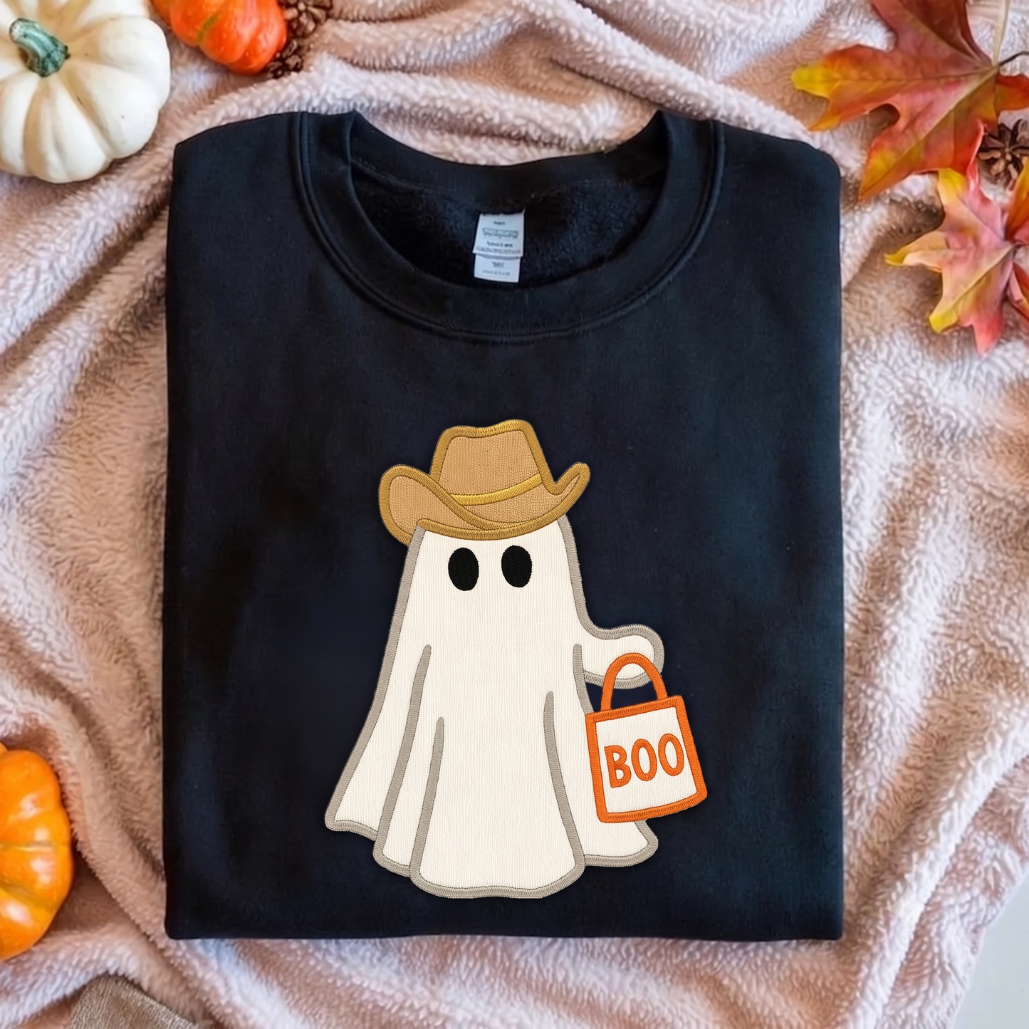 Boo Ghost Applique B