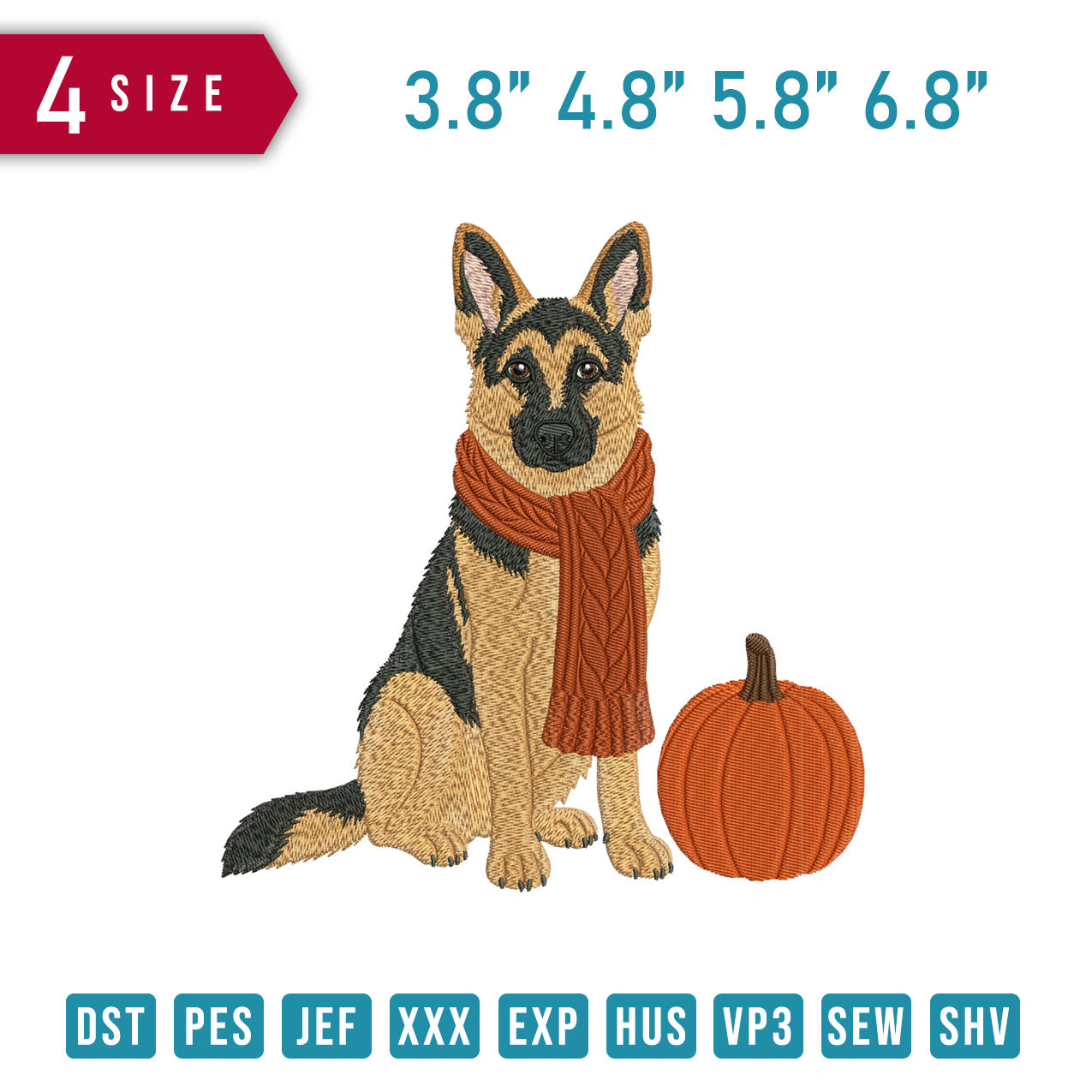 German Shepherd Dog Halloween B