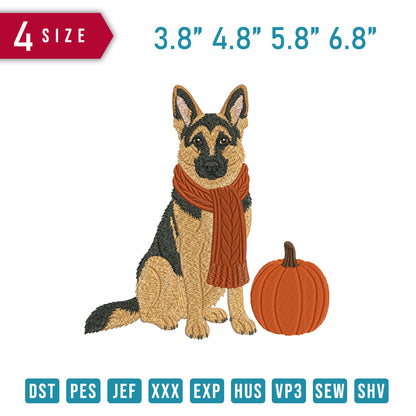 German Shepherd Dog Halloween B