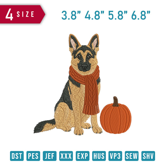 German Shepherd Dog Halloween B